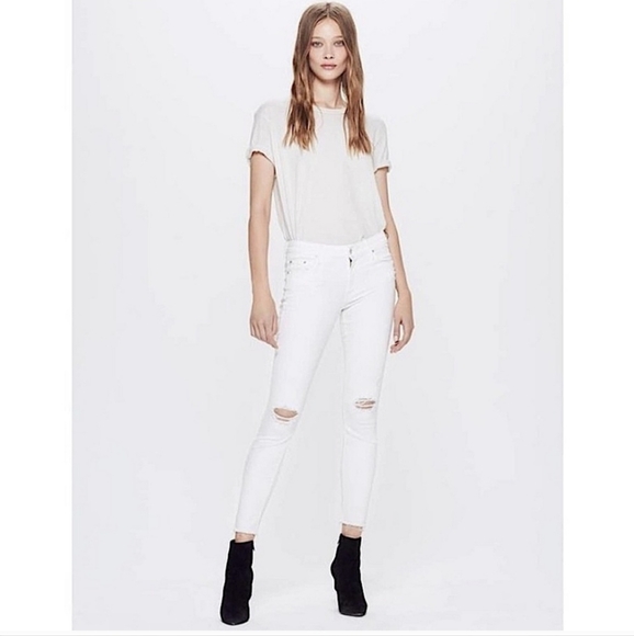 MOTHER Looker Ankle Fray In Little Miss Innocent Size 27 - Picture 1 of 10